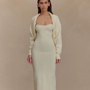 Meshki Kingston Knit Maxi Dress, Size S